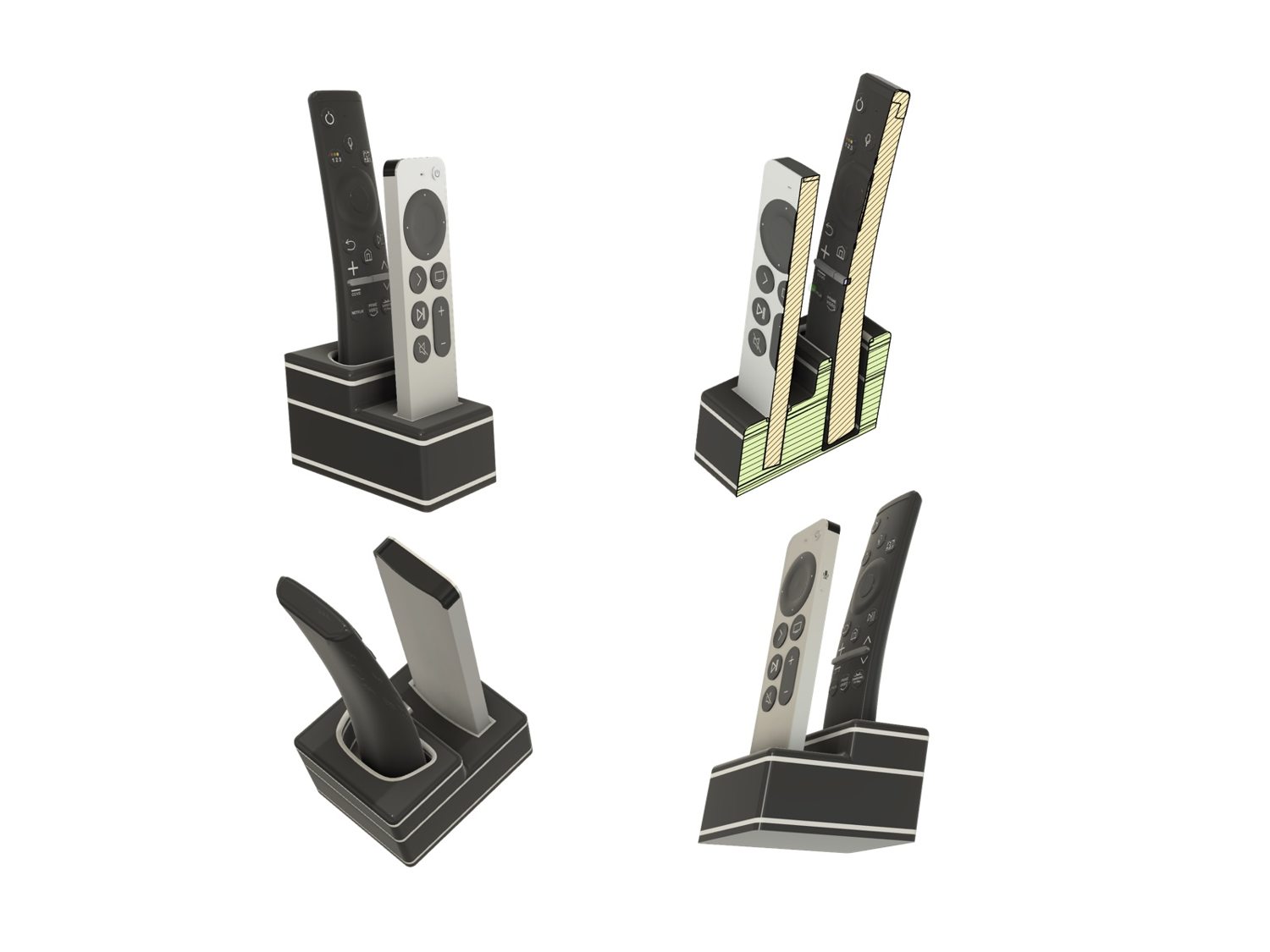 CAD angles and cutaway