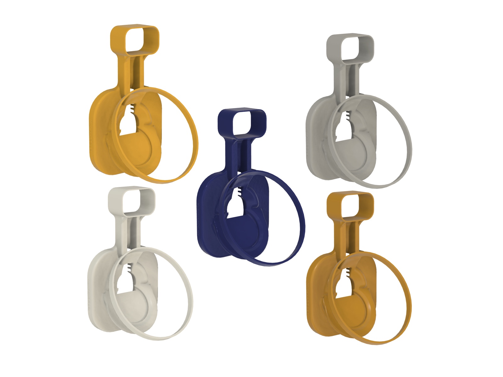HomePod Mini Plug Mount in five colors